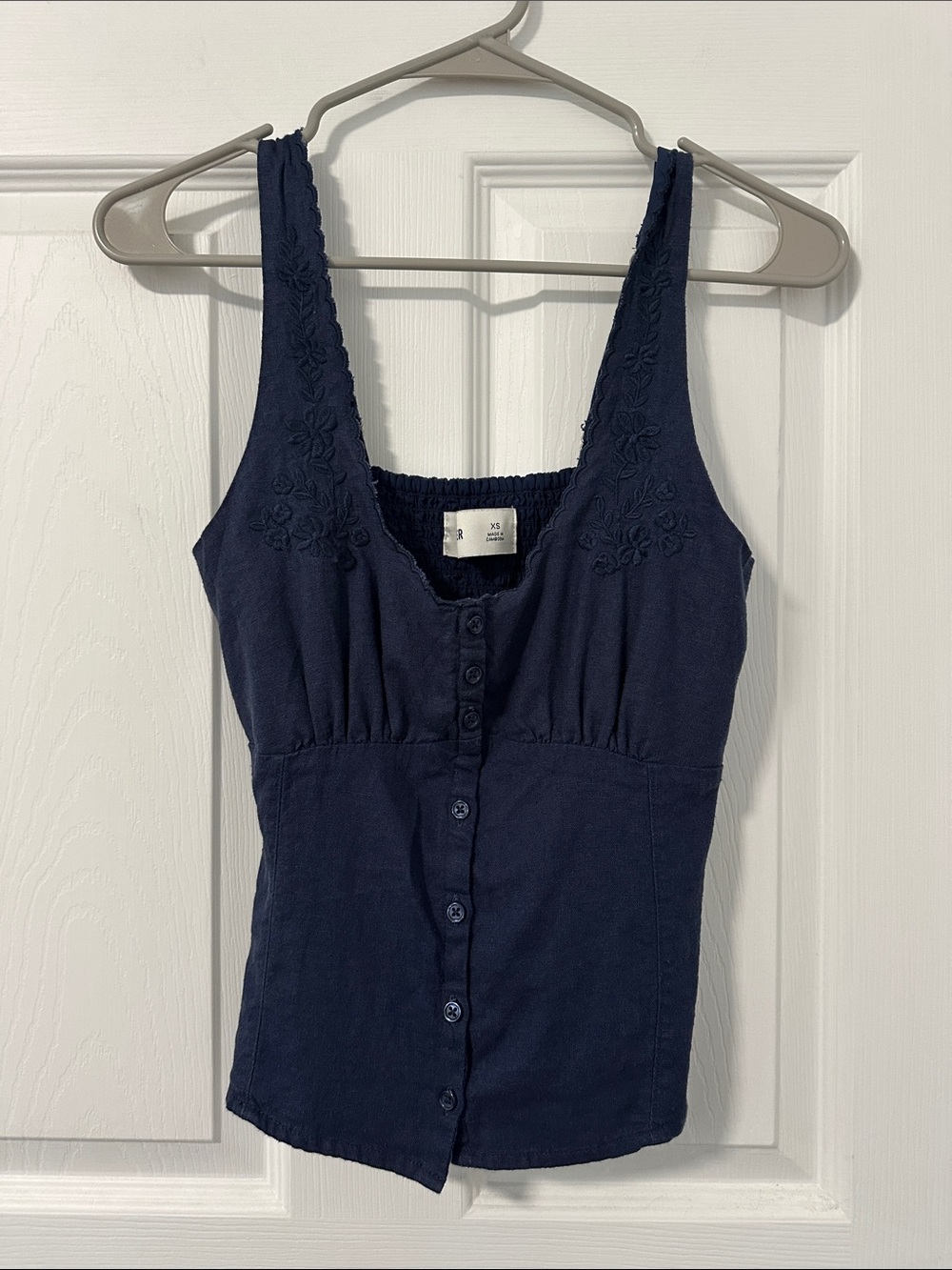Hollister Embroidered Tank
